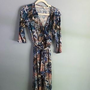 Maternity/nursing/postpartum maxi dress